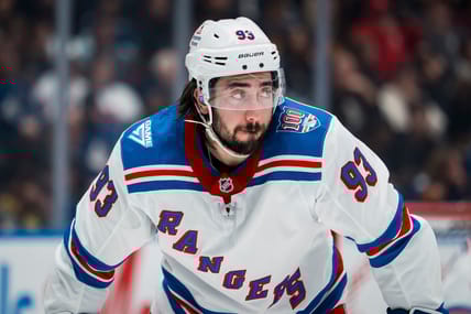 NHL: New York Rangers at Vancouver Canucks