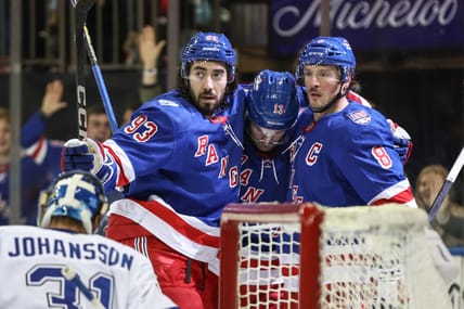 NHL: Tampa Bay Lightning at New York Rangers