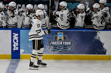 NCAA Hockey: Frozen Four-Championship-Western Michigan vs Boston University