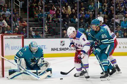 NHL: New York Rangers at San Jose Sharks