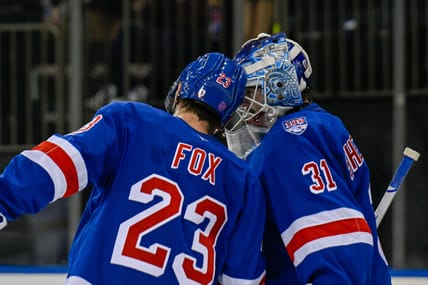 NHL: St. Louis Blues at New York Rangers