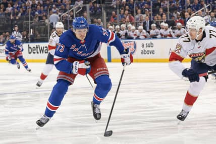 Rangers tank-sized rookie plays special role in key Game 2 win over Panthers