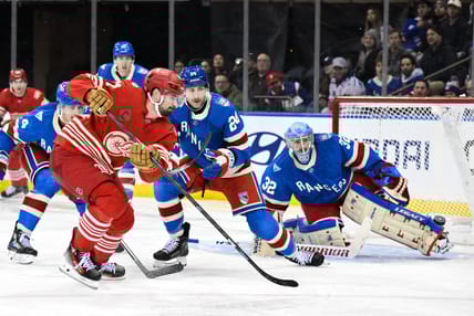 NHL: Detroit Red Wings at New York Rangers