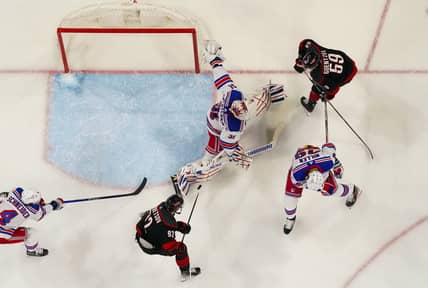 What first-round stats say about Rangers vs Hurricanes