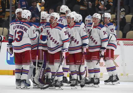 NHL: New York Rangers at Pittsburgh Penguins