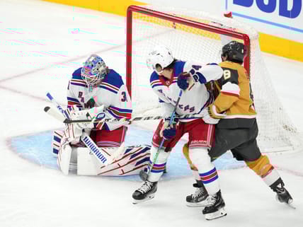NHL: New York Rangers at Vegas Golden Knights