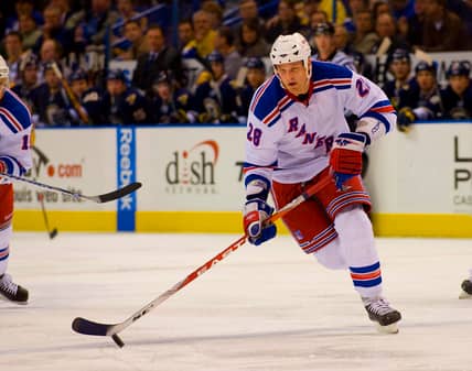 NHL: New York Rangers at St. Louis Blues