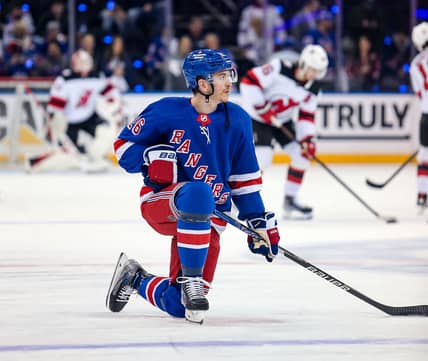 NHL: Stanley Cup Playoffs-New Jersey Devils at New York Rangers