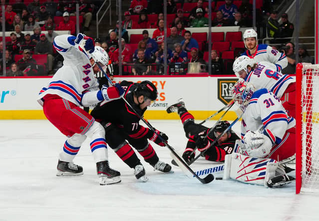 NHL: New York Rangers at Carolina Hurricanes