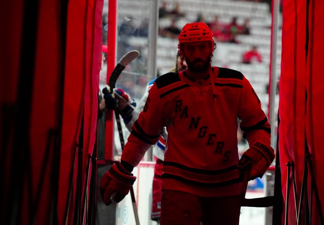 NHL: Stanley Cup Playoffs-New York Rangers at Carolina Hurricanes