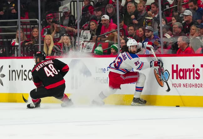 NHL: Stanley Cup Playoffs-New York Rangers at Carolina Hurricanes