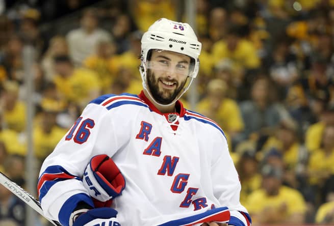 NHL: Stanley Cup Playoffs-New York Rangers at Pittsburgh Penguins