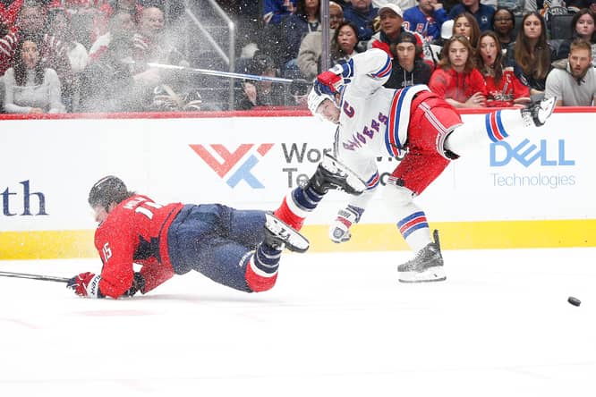 NHL: New York Rangers at Washington Capitals