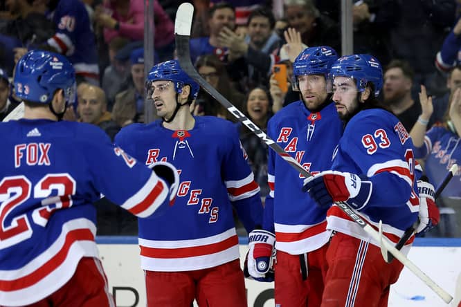 NHL: Seattle Kraken at New York Rangers