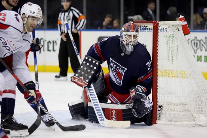 NHL: Washington Capitals at New York Rangers