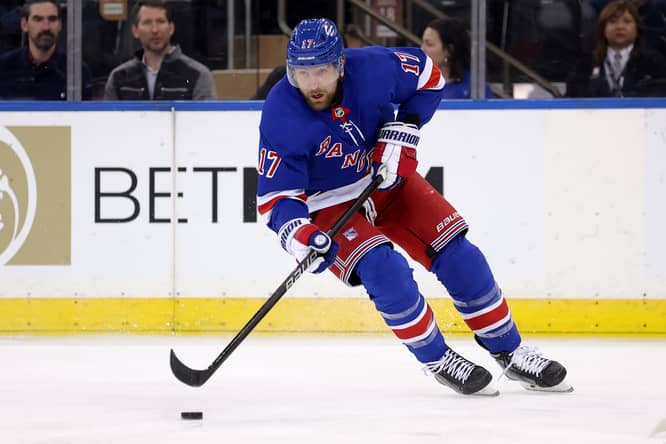 NHL: Calgary Flames at New York Rangers