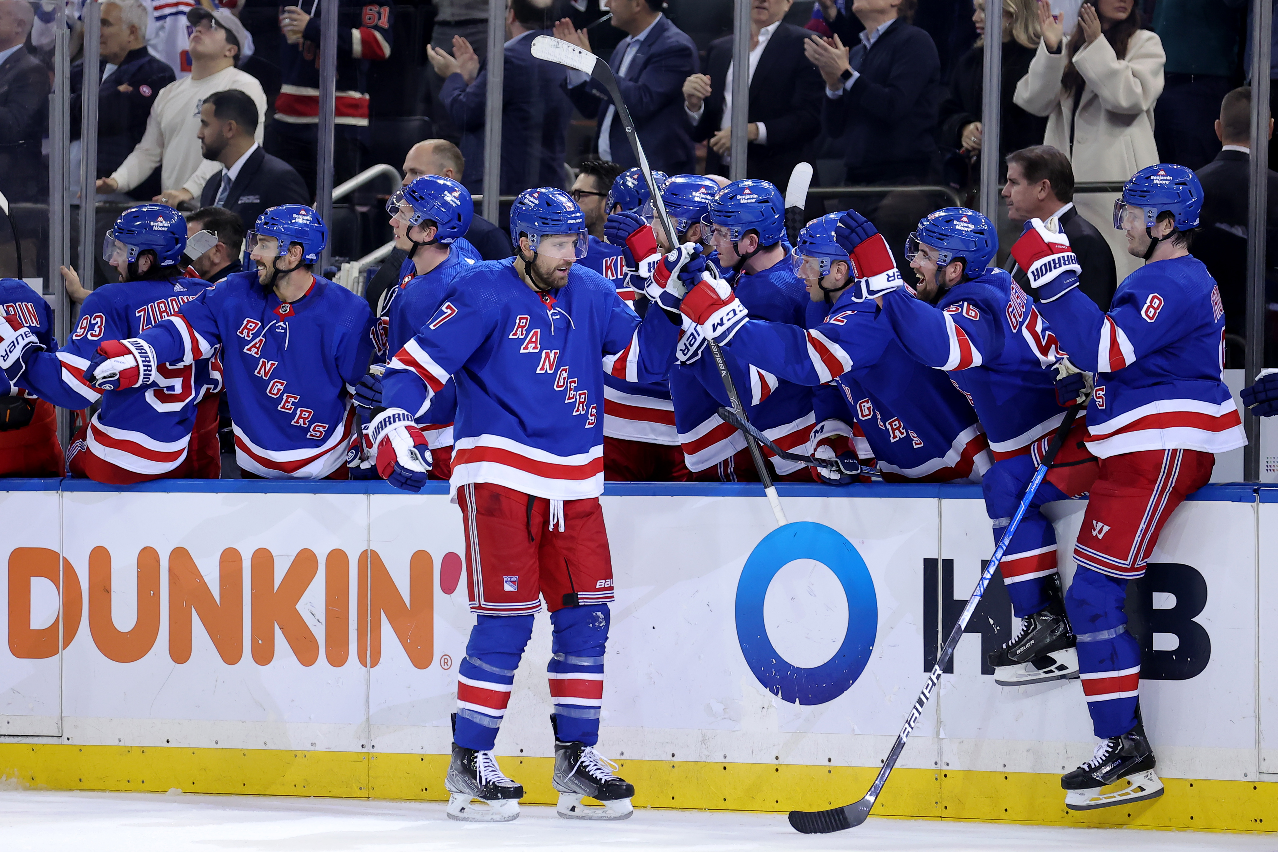 NHL: Minnesota Wild at New York Rangers