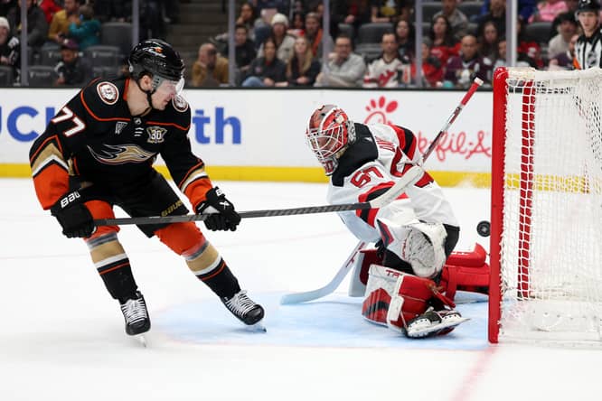 NHL: New Jersey Devils at Anaheim Ducks