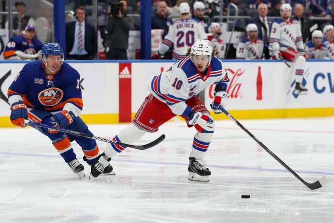 NHL: New York Rangers at New York Islanders