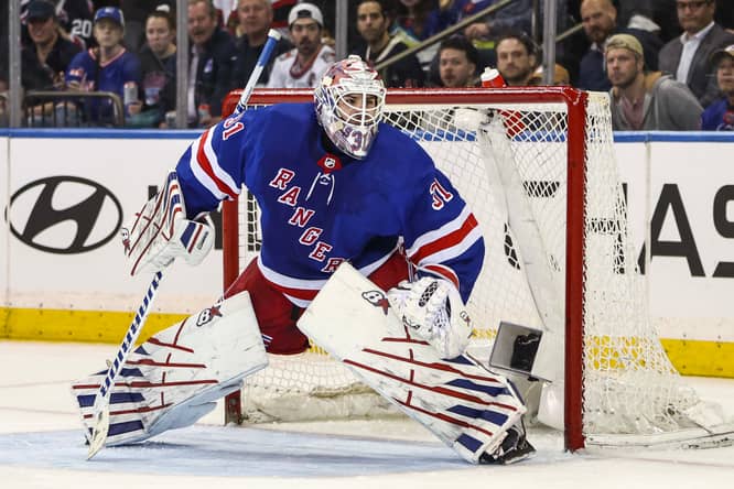 NHL: Ottawa Senators at New York Rangers