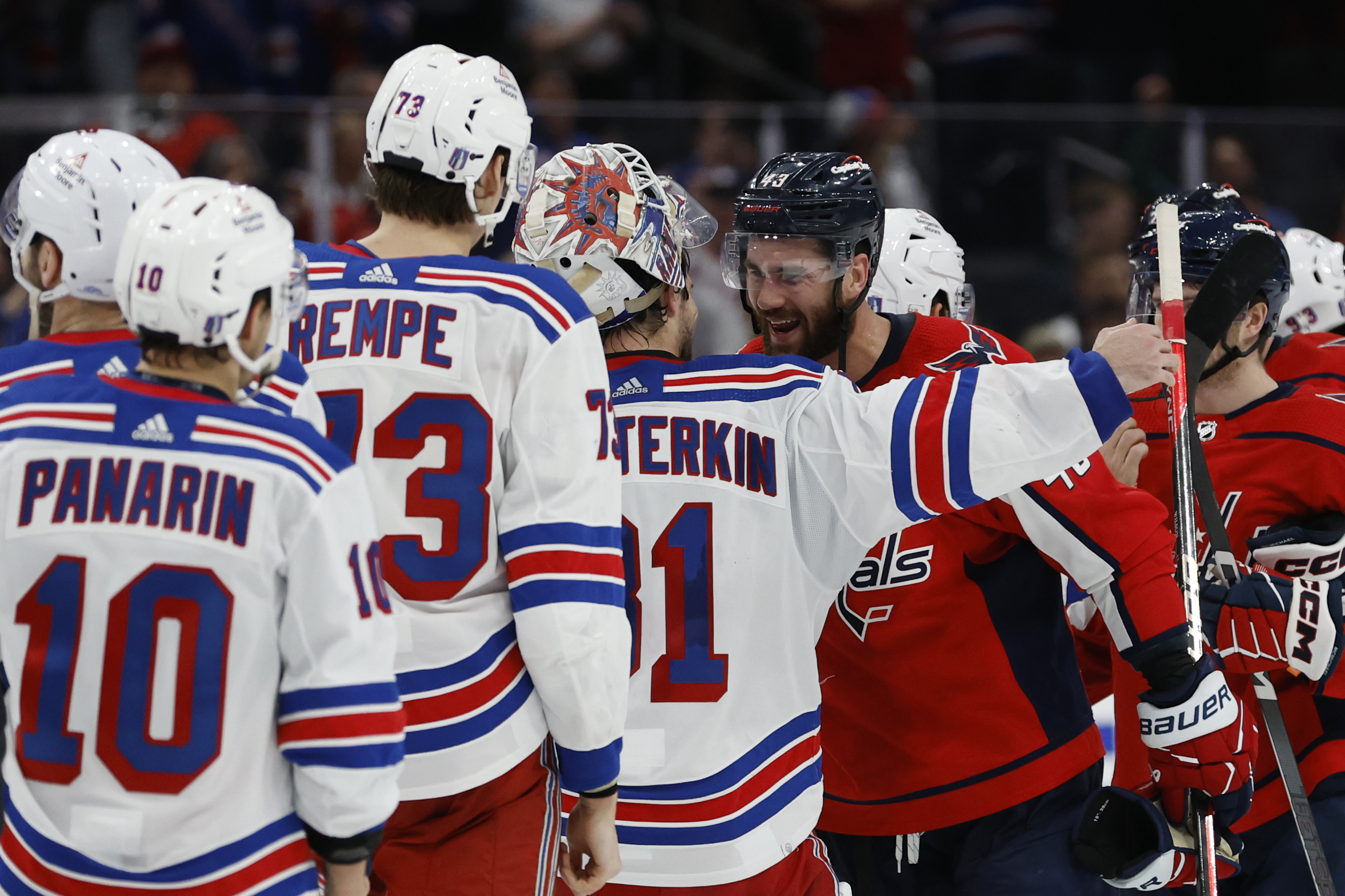 NHL: Stanley Cup Playoffs-New York Rangers at Washington Capitals