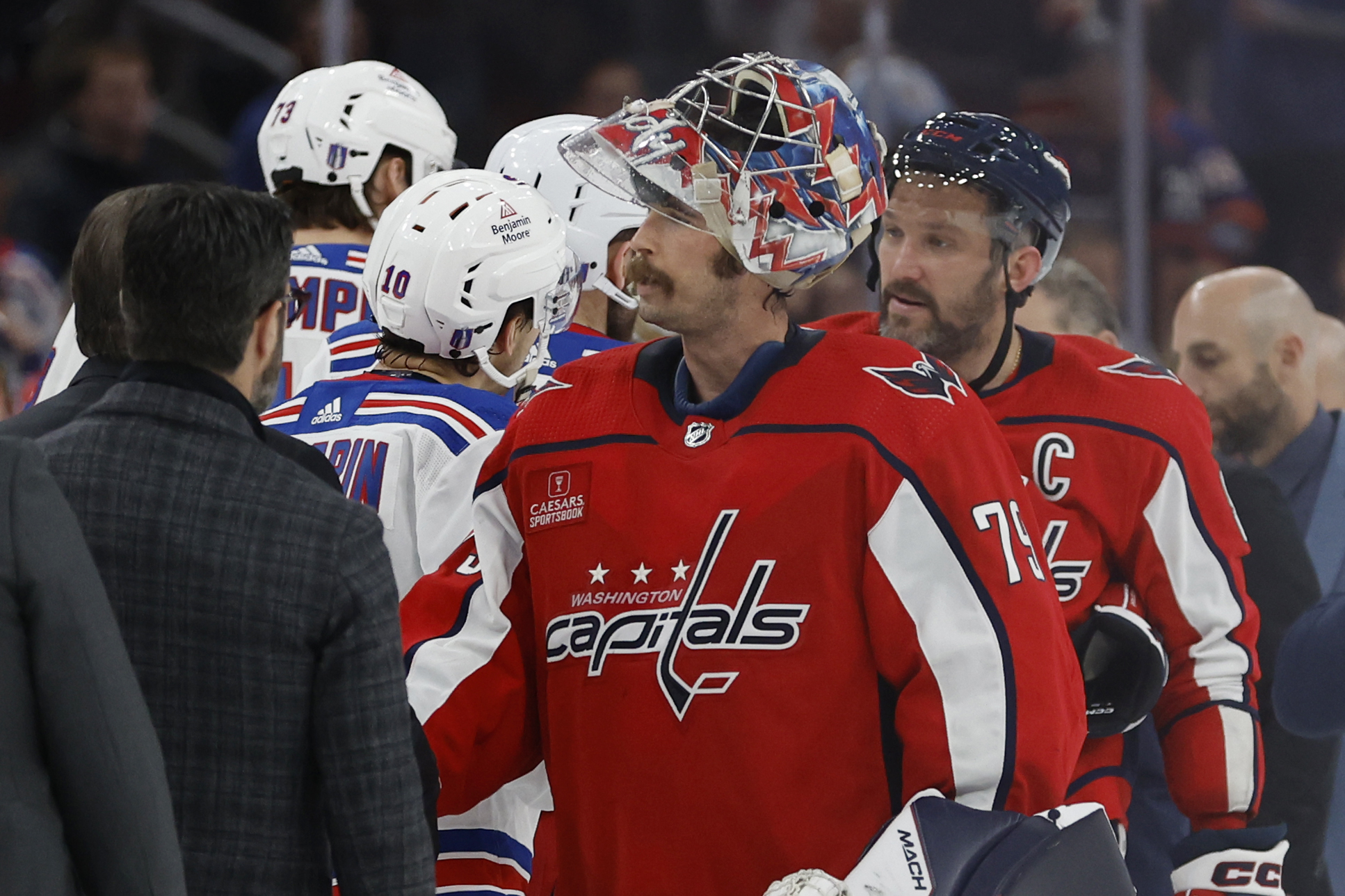 NHL: Stanley Cup Playoffs-New York Rangers at Washington Capitals