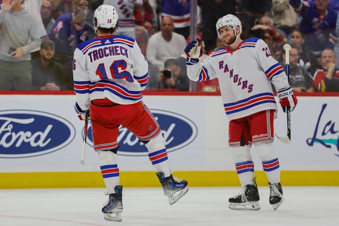 NHL: Stanley Cup Playoffs-New York Rangers at Florida Panthers