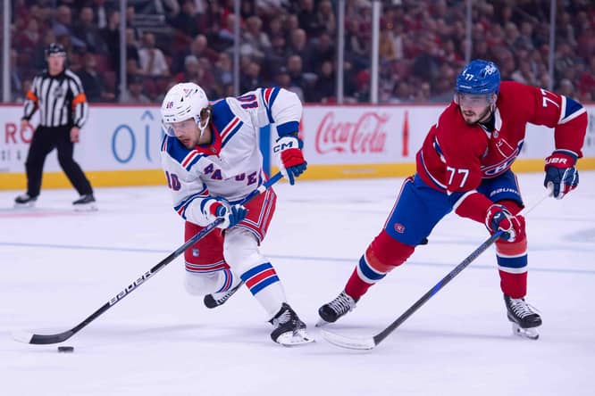 NHL: New York Rangers at Montreal Canadiens