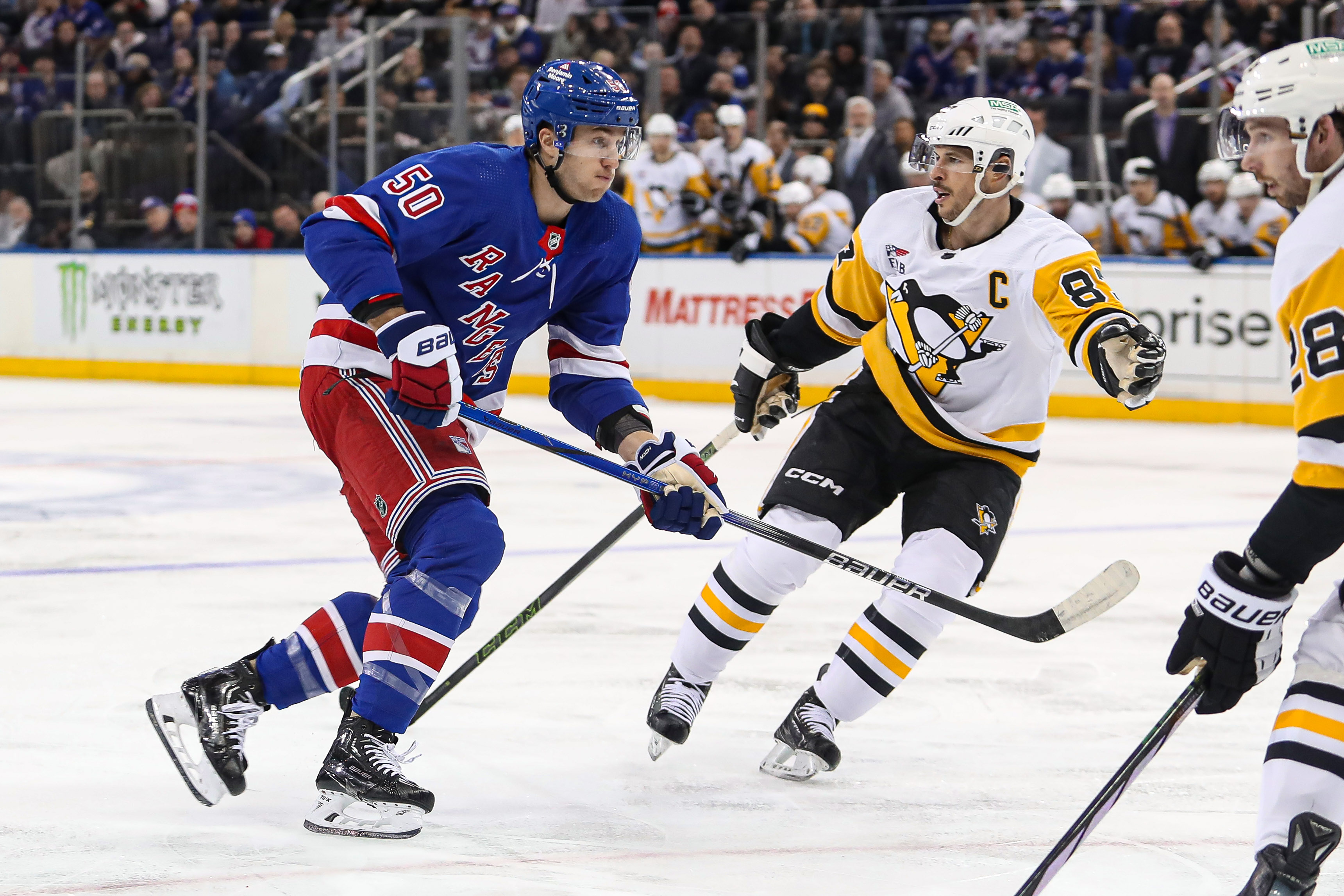 NHL: Pittsburgh Penguins at New York Rangers