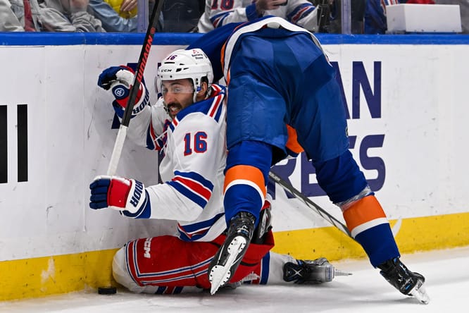 Rangers and Islanders coaches clash over ‘vicious’ hits