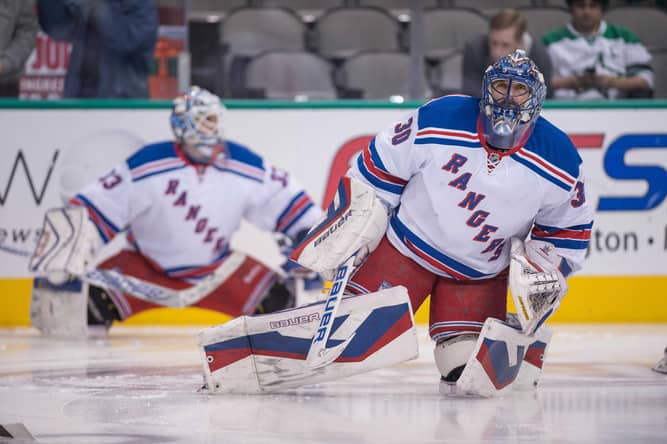 NHL: New York Rangers at Dallas Stars