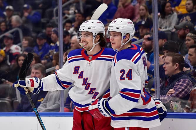 NHL: New York Rangers at St. Louis Blues