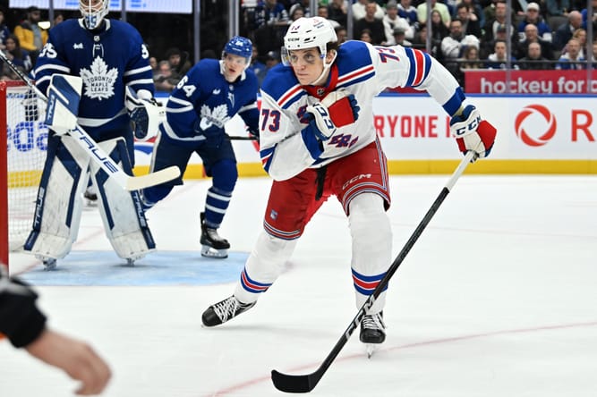 NHL: New York Rangers at Toronto Maple Leafs