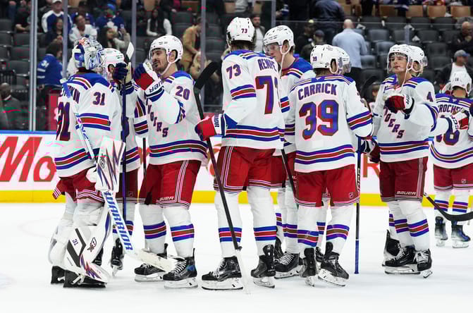 NHL: New York Rangers at Toronto Maple Leafs