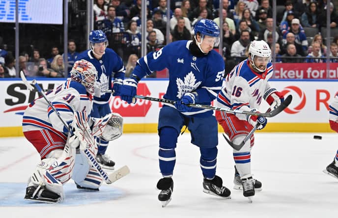 NHL: New York Rangers at Toronto Maple Leafs