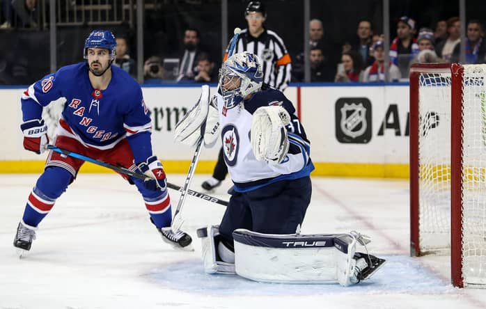 NHL: Winnipeg Jets at New York Rangers