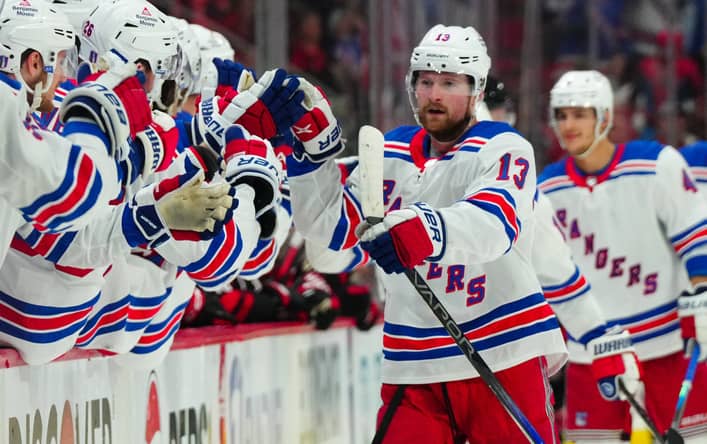 NHL: Stanley Cup Playoffs-New York Rangers at Carolina Hurricanes