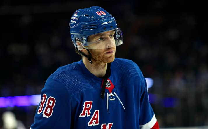 NHL: Stanley Cup Playoffs-New Jersey Devils at New York Rangers