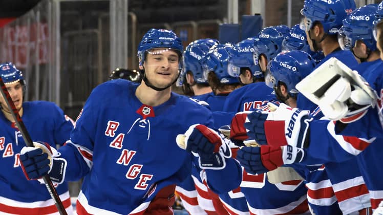 new york rangers lineup