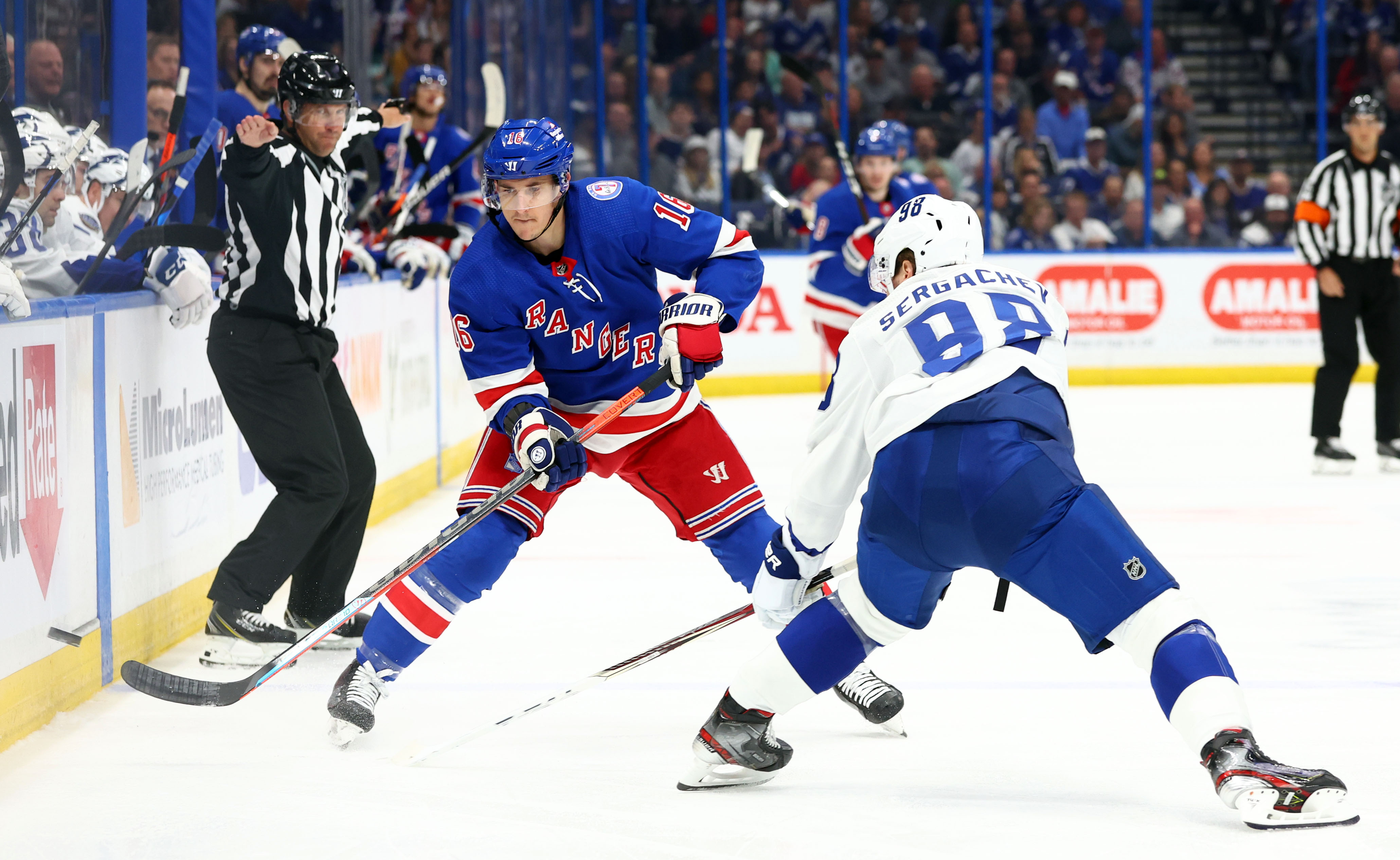 RANGERS VS LIGHTNING