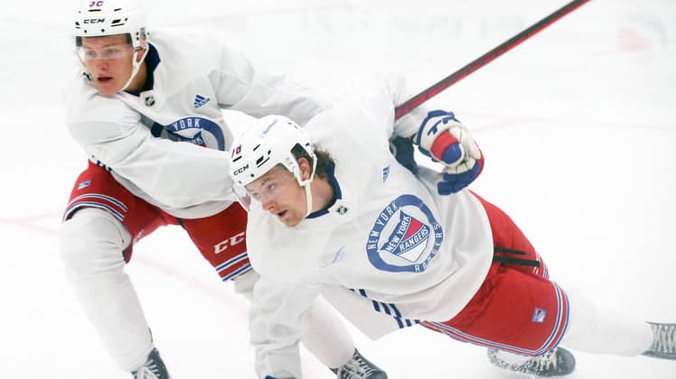new york rangers prospects rookie camp