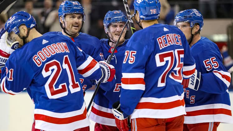 new york rangers lineup