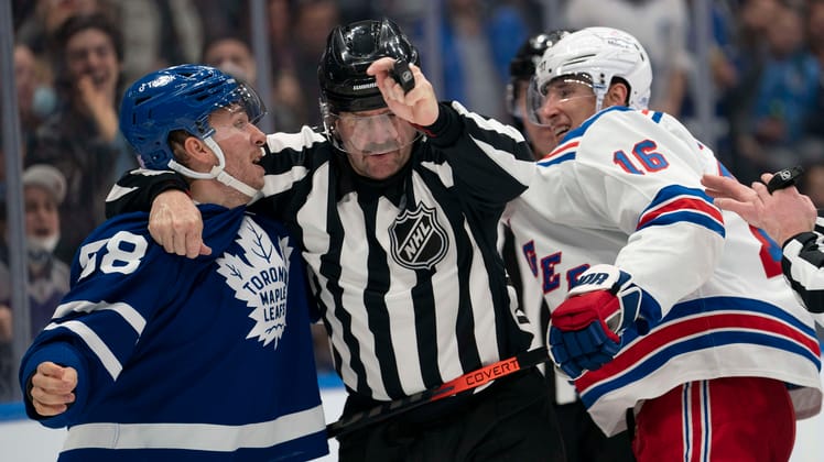 rangers leafs tv
