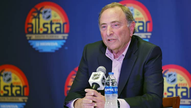 gary bettman hl all-star game