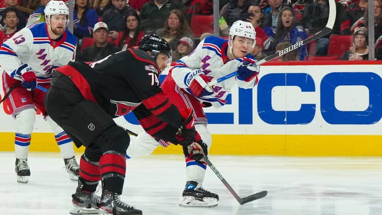 NHL: New York Rangers at Carolina Hurricanes