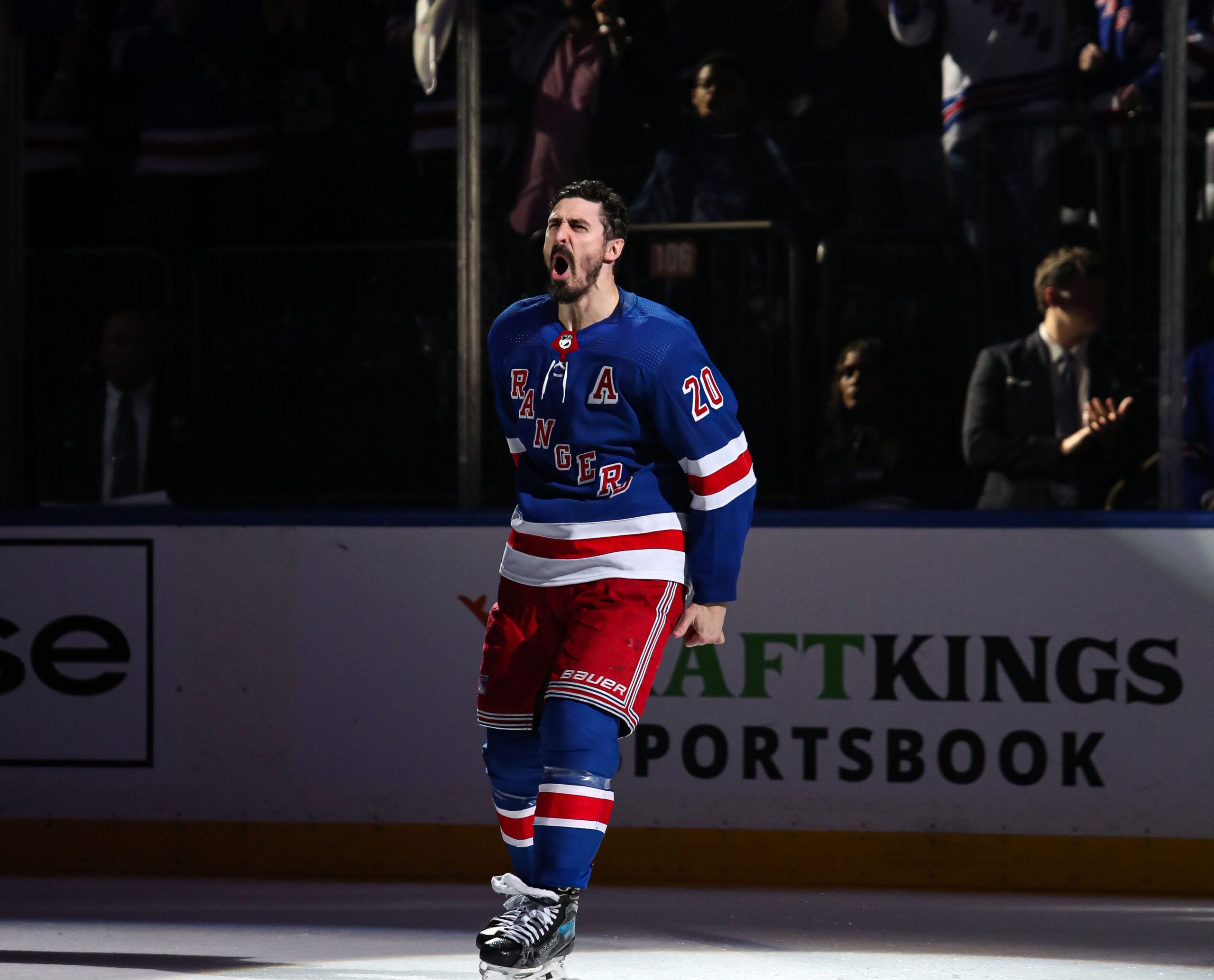 NHL: Stanley Cup Playoffs-New Jersey Devils at New York Rangers