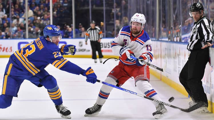 NHL: New York Rangers at Buffalo Sabres