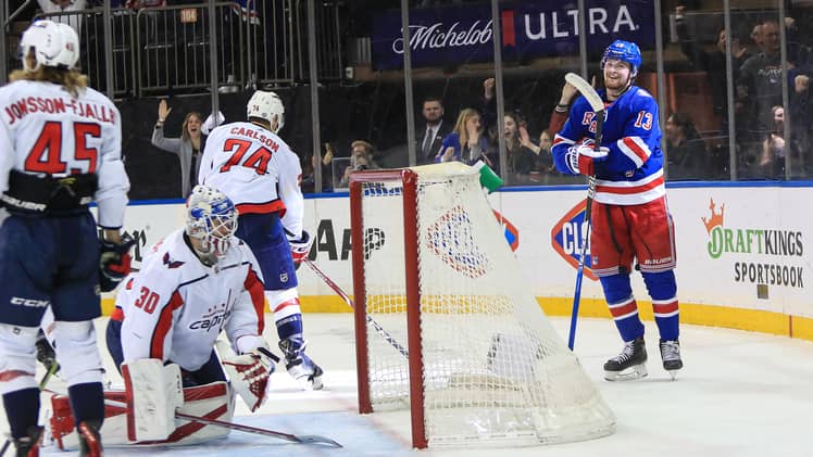 NHL: Washington Capitals at New York Rangers