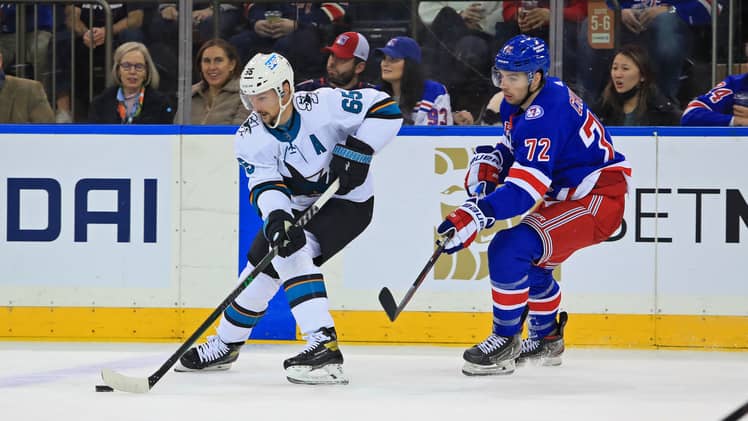 NHL: San Jose Sharks at New York Rangers