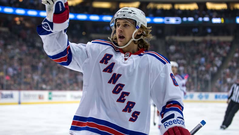 NHL: New York Rangers at Minnesota Wild